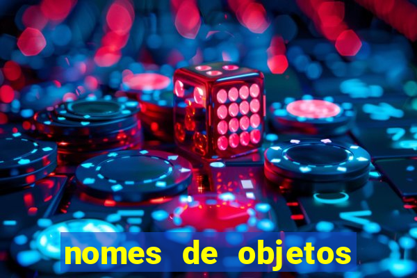 nomes de objetos de origem tupi guarani